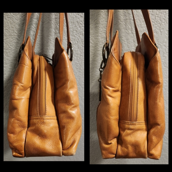 Beautiful VTG Leather Bag - Picture 10 of 16
